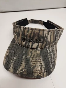 Remington Logo Camouflage Adjustable Visor Hat Cap - Picture 1 of 8