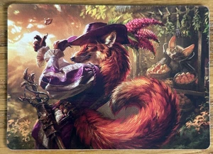 MTG Bloomburrow Art Card, Mr. Foxglove 31/54 - Picture 1 of 2