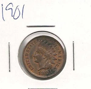 1901 Indian Cent : BU - Picture 1 of 2