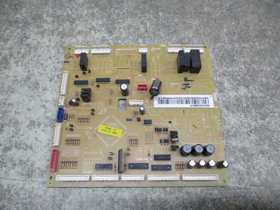 Placa de controle de geladeira SAMSUNG 3 PEÇA RETANGULAR PRETA # DA92-00384D - Imagem 1 de 1