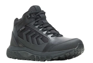 BATES MENS Rush Shield Mid Waterproof DRYGuard Black 6" Boot E01044 - Picture 1 of 4