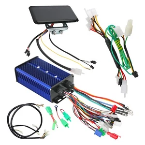 36V-84V 60A Brushless Motor Controller Wiring Display for EBike Bicycle Scooter - Picture 1 of 10
