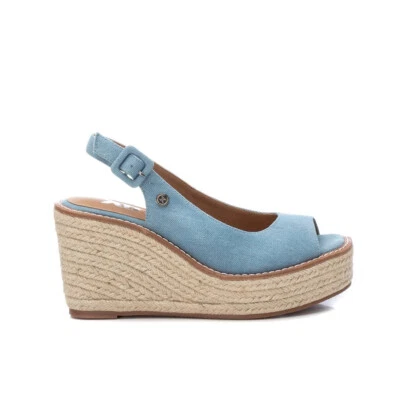 Xti Sandales De Femme Espadrilles En Corde Compensées Haute Plateau Vegan Shoes - Photo 1/4