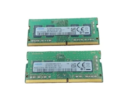 SAMSUNG DDR4 4GB & 8GB = 12GB Total 2400 Notebook RAM Memory  SODIMM Laptop - Image 1 of 2