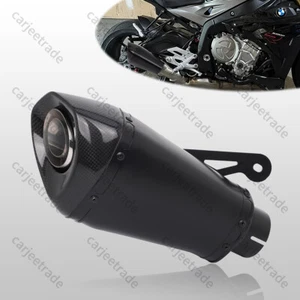 For BMW S1000RR 2010-2014 S1000R 2010-2016 Exhaust Slip On Muffler Carbon Fiber - Picture 1 of 7