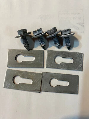 TRIUMPH SPITFIRE GT6 HERALD VITESSE CAJA DE CAMBIOS TÚNEL RETENEDOR PLACAS PERNOS 608383 Foto 1 de 2