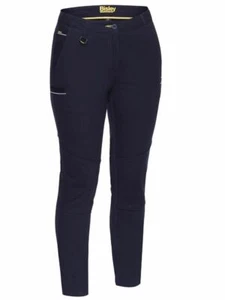 Ladies Bisley Stretch Cotton Mid Rise Work Pant BPL6015 6 8 10 12 14 16 - Picture 1 of 4