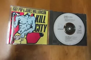 Iggy Pop James Williamson CD Kill City Stooges German import 1987 oop Sales bros - Foto 1 di 2