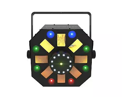 Chauvet DJ SWARM WASH FX ILS 4-in-1 Effect Derby/ Laser/ Strobe/ RGBUV Wash - Image 1 of 4