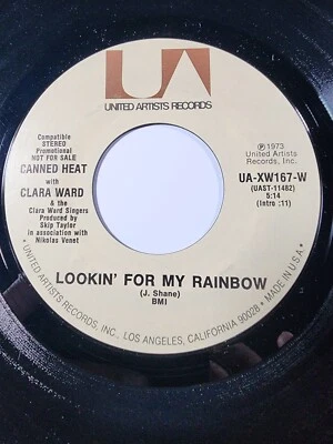 Canned Heat rock promo 45 Rock and Roll Music - United Artists VG+ F3 - Image 1 of 2