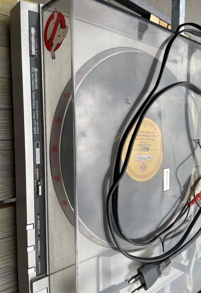 Hitachi HT-65S Hochwertiger Plattenspieler Photo Sensor - Guter Zustand - Bild 1 von 4