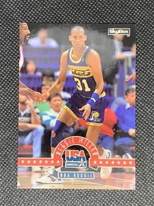 1994 Skybox Reggie Miller "NBA Rookie" Indiana Pacers - Picture 1 of 2