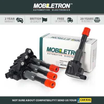4 Pack of Mobiletron CH-26 Ignition Coil for Honda Jazz - Image 1 of 2