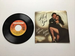 JULIO IGLESIAS & DIANA ROSS  All Of You / The Last Time 45 rpm  984 Columbia - Picture 1 of 6