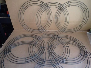 8 Pack Inch Wire Wreath Frame Christmas Wire Wreath Ring 12 Inches - Bild 1 von 7