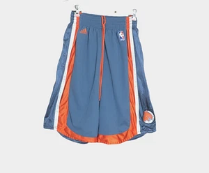 Adidas NBA Charlotte Bobcats Basketball Shorts Size Small Gray Orange Vintage - Picture 1 of 9