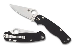 Spyderco C81GP2 Paramilitär 2 Messer Satin S45VN Plain Edge Klinge G-10 Griff - Bild 1 von 1