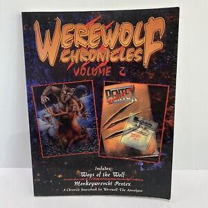 Vintage 1997 Werewolf Chronicles #2 - Ways of the Wolf and Monkeywrench! Pentex