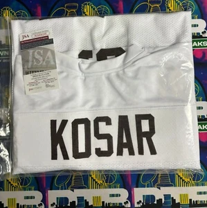 2022 BERNIE KOSAR NFL FOOTBALL JERSEY JSA CERTIFICATE - Picture 1 of 2