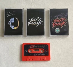 3pcs Daft Punk Album Song Cassette Tapes - New - Picture 1 of 8