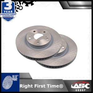 Juego de discos de freno - delanteros - 296 mm - se adapta a Lexus ES - Toyota Auris, Avalon, Camry - Imagen 1 de 1