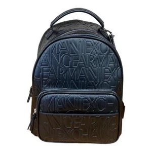 ARMANI EXCHANGE Women's Zip Enclosed Backpack Backpack SIGNED 942805 - Picture 1 of 13