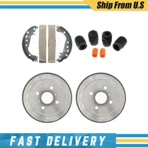 Tambores de freno traseros zapatas de freno y herrajes kit de resorte para 2005-2006 Scion xA - Imagen 1 de 6