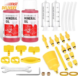 Entlüftungsset Kit Mit Mineralbremsflüssigkeit Fahrrad Hydraulische Scheibenbrem - Bild 1 von 12