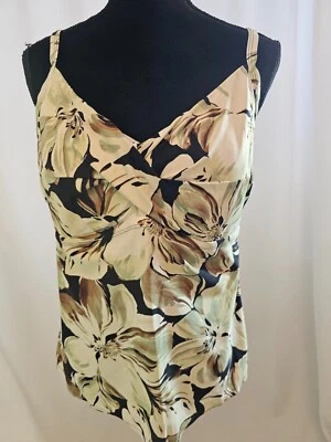 Jacklyn Smith Marrón Verde Negro Traje de Baño Tops para Mujer Talla 20W B18 Foto 1 de 4