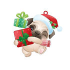 Christmas Pendant Fireplace Decoration Exquisite Pug Tree For Home Holiday