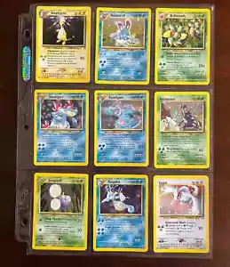 Pokemon - Neo Genesis ⭐️ Cards English Single - Common Doesn'T Rare Vintage - Picture 1 of 51