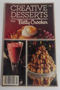creative deserts Betty Crocker 1983 recipes booklet - Imagen 1 de 1