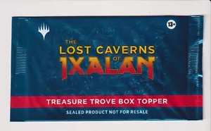 MTG LOST CAVERNS OF IXALAN TREASURE TROVE BOX TOPPER SEALED PACK - Picture 1 of 1