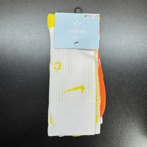 Nike NOCTA Drake Crew Socks 3 Pack Men’s 8-12 Basketball Trainer Athletics - Picture 1 of 4