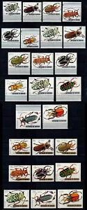 Burundi 1968, Mi#537-561, Sc#306-321+C110-C118 complete, beetles, MNH! CV 80€! - Picture 1 of 1