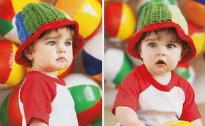 FUN IN THE SUN Baby Beach Hat/Crochet Pattern INSTRUCTIONS ONLY - Picture 1 of 1