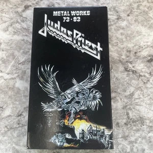 Judas Priest: Metal Works ‘73-‘93 VHS Sony Music TESTED Good Condition Plastic - Picture 1 of 3
