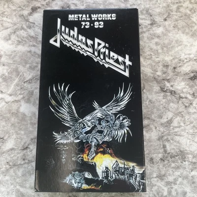 Judas Priest: Metal Works ‘73-‘93 VHS Sony Music TESTED Good Condition Plastic - Image 1 of 3