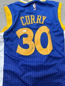 Stephen Curry Autograph Signed Golden State Warriors NBA  Jersey JSA - Picture 1 of 2