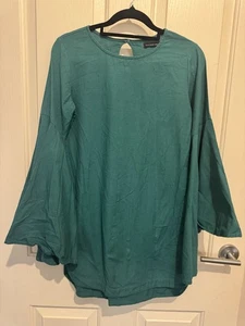 Feather Drum Girls Dress Bell Sleeves Size 12 Cotton Mini - Picture 1 of 5