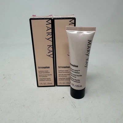 Lot of 2 MARY KAY TimeWise Foundation Matte Wear Liquid Bronze 2 038714 New - Image 1 of 4