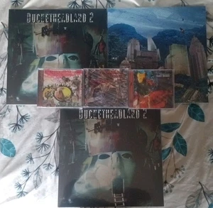 Buckethead ‎3 CD And 3 LP Bundle Lot Bucketheadland 2  Population Override Etc - Imagen 1 de 8