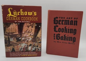 Vintage German Cookbooks Luchow's The Art of German Cooking and Baking Meier - Imagen 1 de 24