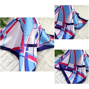 New 3Pcs 50cm Fashion Elegant Silk Satin Women Small Square Head Neck Scarf 69 - Picture 1 of 13