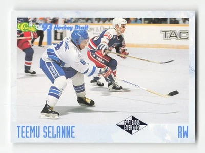 1993 Classic '93 Hockey Draft #124 Teemu Selanne - Image 1 of 2