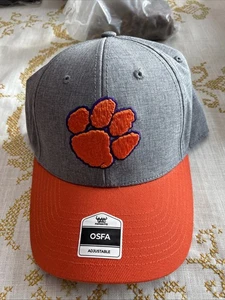 Baseballmütze Clemson Tigers verstellbar orange/grau - Fan Lieblingsmarke - Bild 1 von 5