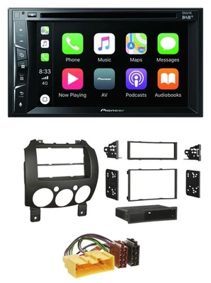 Pioneer MP3 USB DVD Bluetooth DAB 2DIN Autoradio für Mazda 2 (ab 2007) - Bild 1 von 4