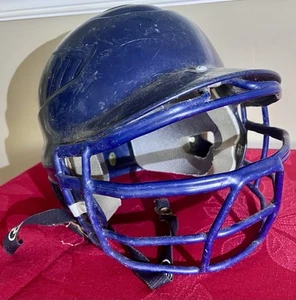 Youth Rawlings Batting Helmet + Face Mask Softball Baseball Little League OSFA ! - Picture 1 of 10