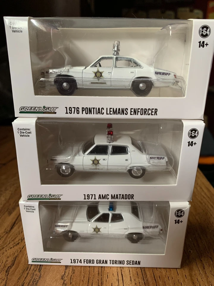 3 GREENLIGHT The Dukes Of Hazzard - Hazzard County Sheriff Diecast Car 1:64 RARO Foto 1 de 4