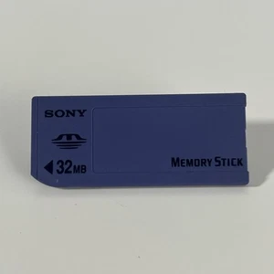 Sony 32MB Memory Stick MSA-32A Full Size Card for Sony Cyber-shot Handycam - Picture 1 of 14